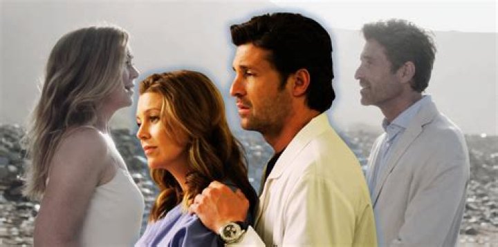 Who was Meredith with after Derek died?