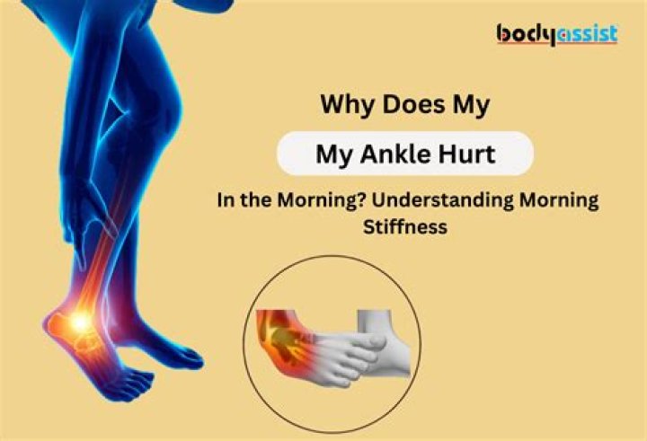 Why does my sprained ankle hurt at night?