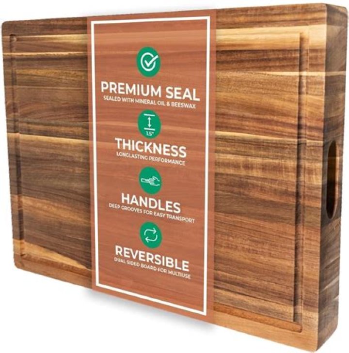 Why is wooden cutting board not recommended?